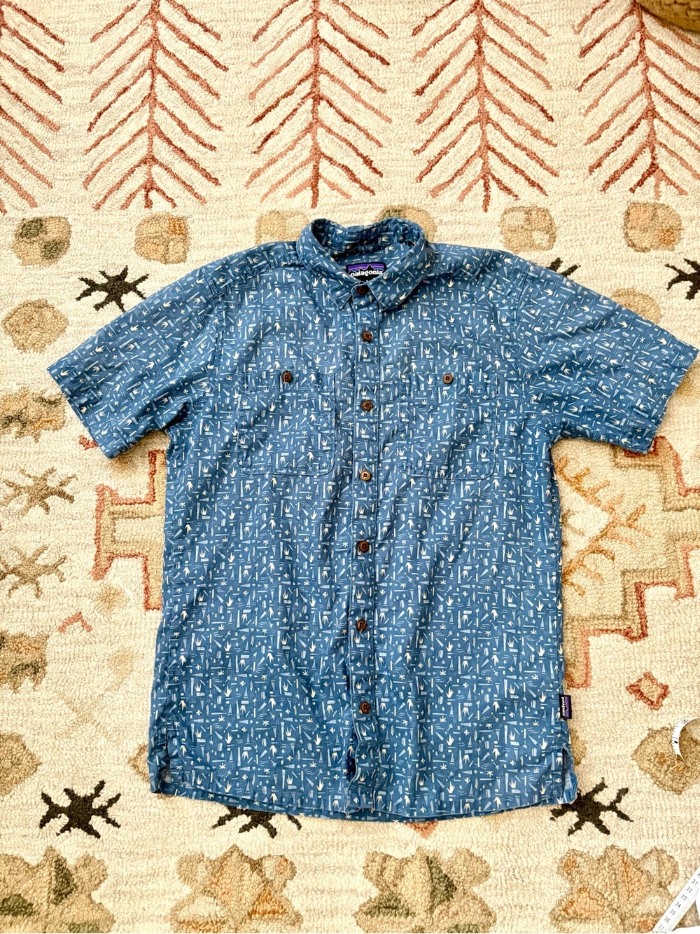 Patagonia cotton hemp shirt small